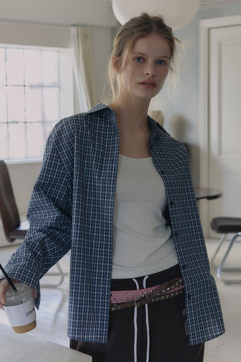Connaught - Korean Women Fashion - #womensfashion - Equip Check Shirt - 5
