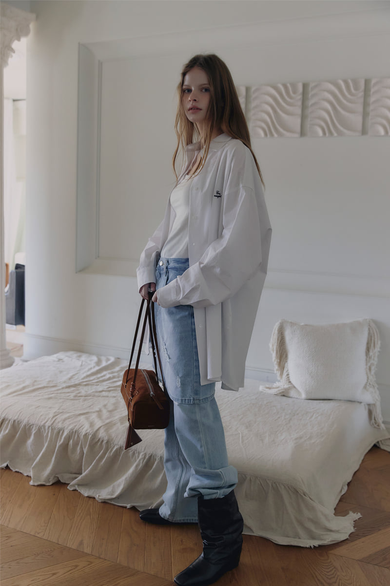 Connaught - Korean Women Fashion - #womensfashion - May Long Shirt - 12