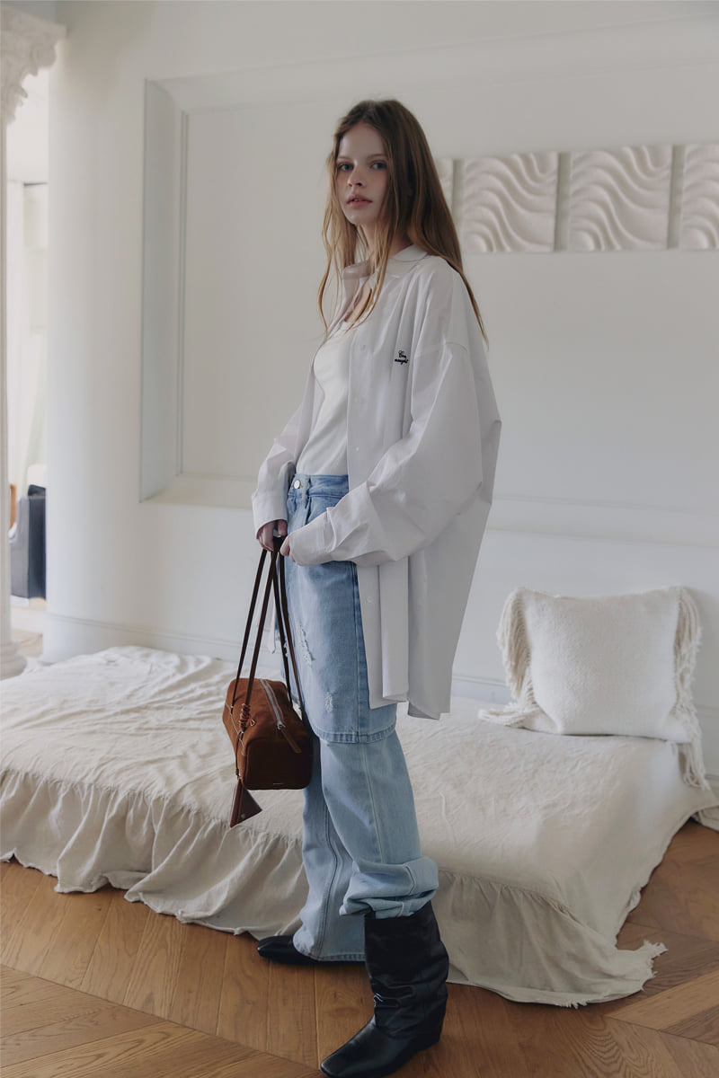 Connaught - Korean Women Fashion - #womensfashion - Opening Layered Denim