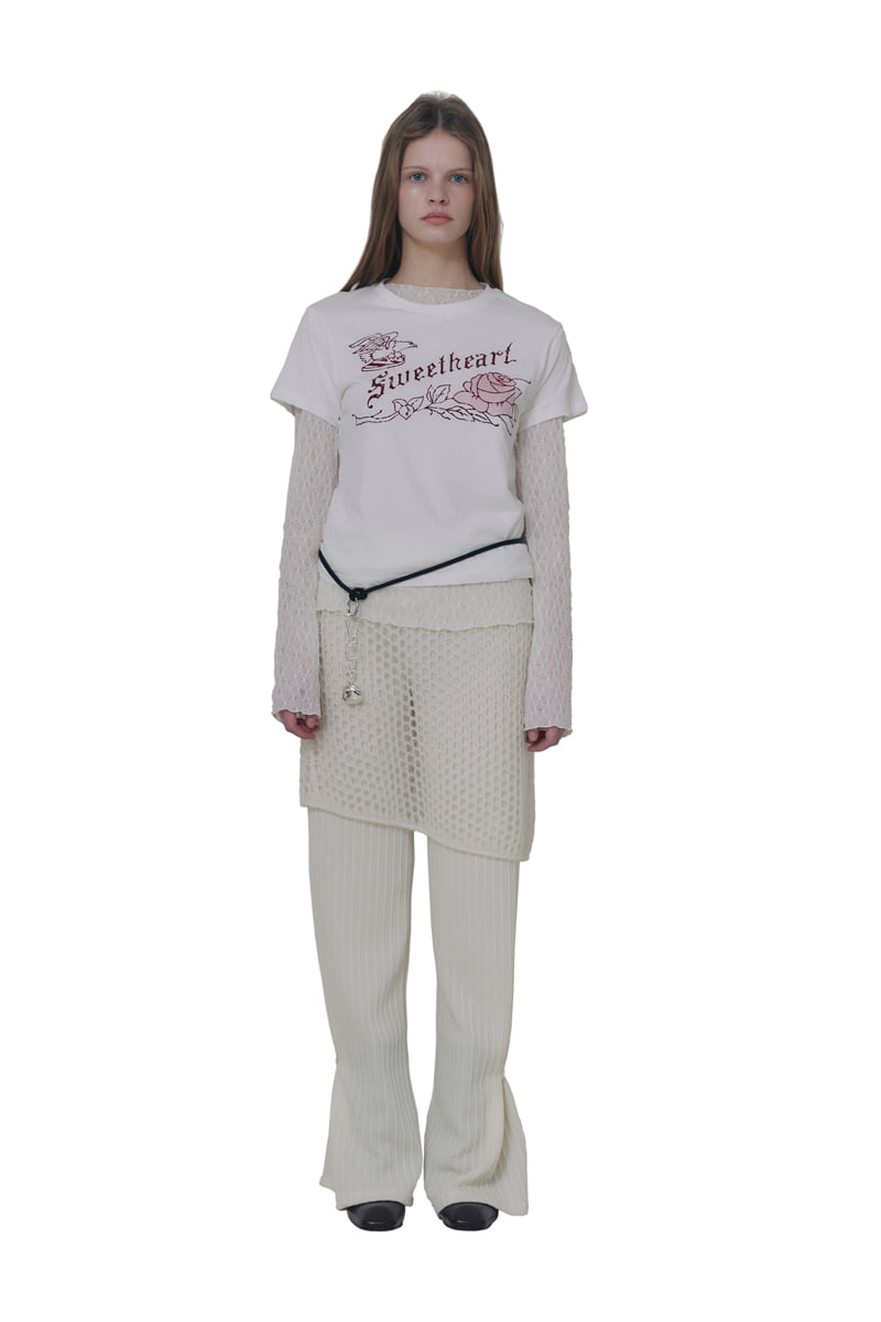 Connaught - Korean Women Fashion - #womensfashion - Rose Cotton Tee