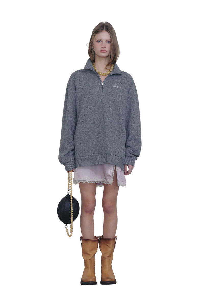 Connaught - Korean Women Fashion - #womensfashion - Maris Quarter Zip-up