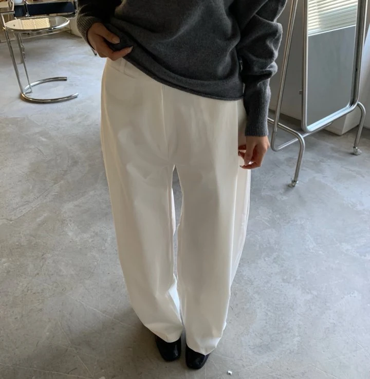 Cover - Korean Women Fashion - #thelittlethings - Veil Curved Pants - 4