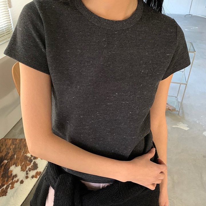 Cover - Korean Women Fashion - #womensfashion - Jacquard Off-Shoulder Sweatshirt - 4
