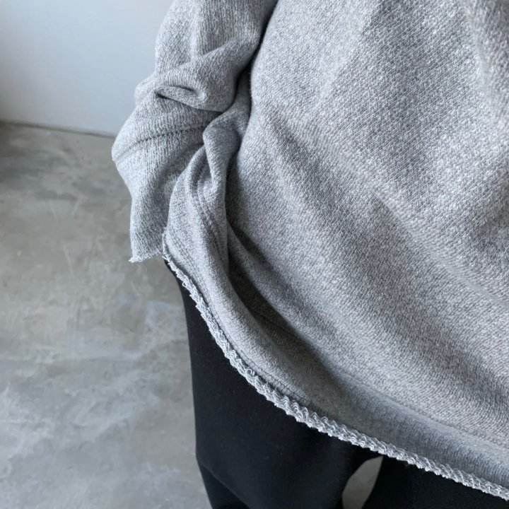 Cover - Korean Women Fashion - #momslook - Jacquard Off-Shoulder Sweatshirt - 6