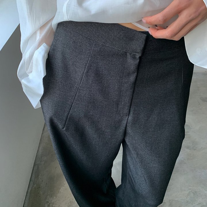 Cover - Korean Women Fashion - #momslook - Wave Slacks - 3