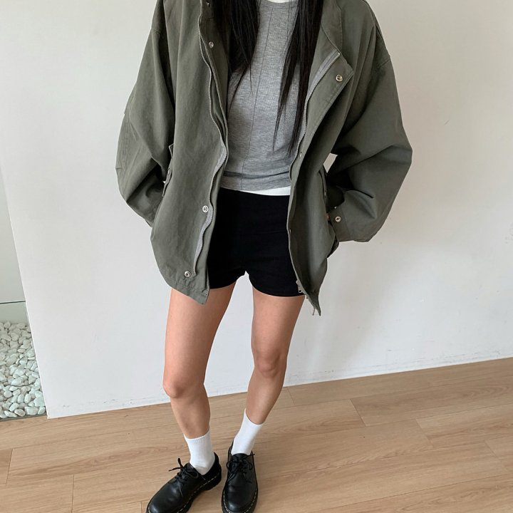 Cover - Korean Women Fashion - #restrostyle - Cation Jacket - 5