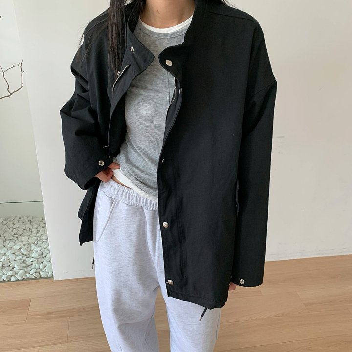 Cover - Korean Women Fashion - #romanticstyle - Cation Jacket - 6