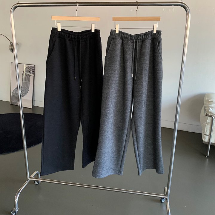 Cover - Korean Women Fashion - #shopsmall - Wool Banding Pants - 7