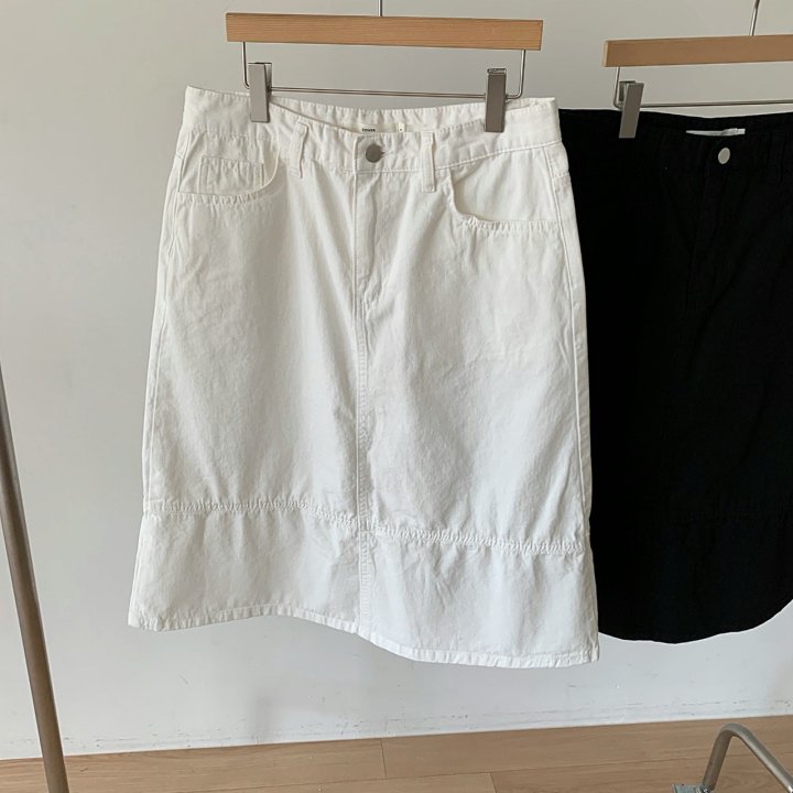 Cotton Washed Skirt by Cover for Women - view 9