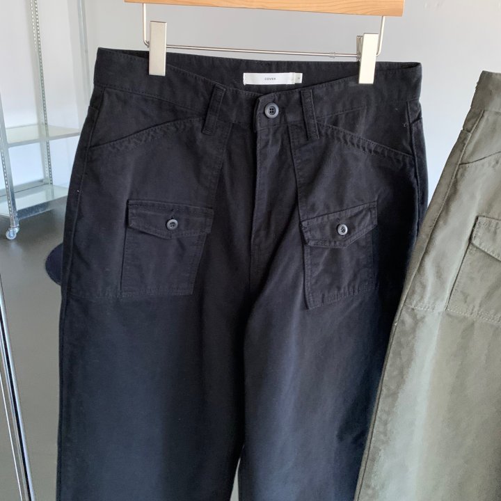 Cover - Korean Women Fashion - #thatsdarling - Peach Double Pocket Pants - 9