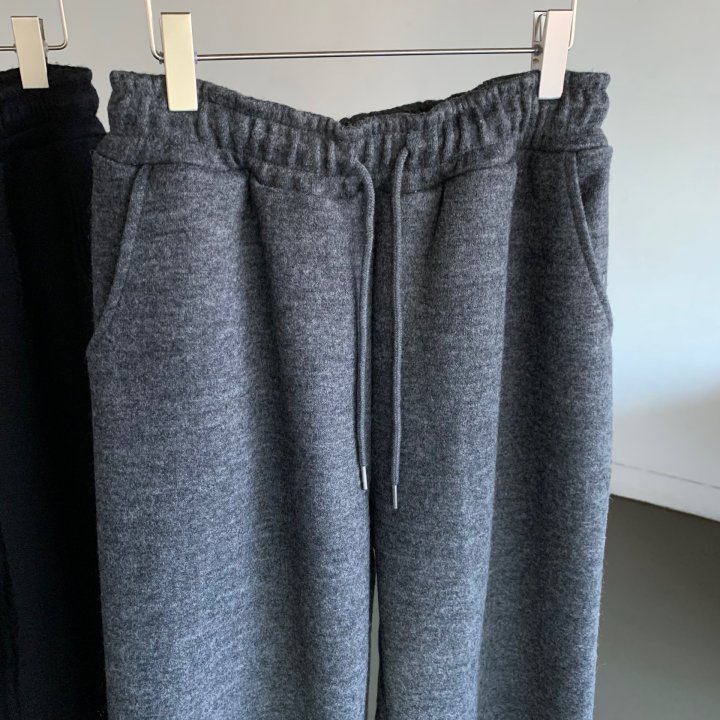 Cover - Korean Women Fashion - #thatsdarling - Wool Banding Pants - 8