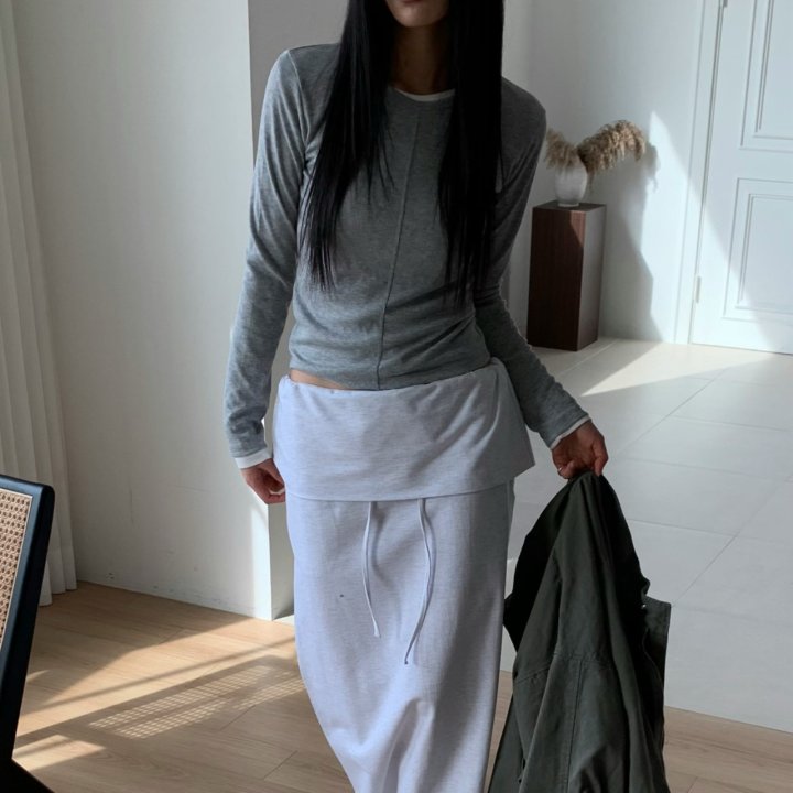 Cover - Korean Women Fashion - #thelittlethings - Daily Ribbed Tee - 7
