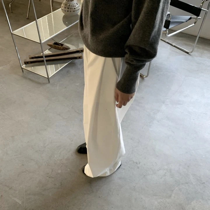 Cover - Korean Women Fashion - #thelittlethings - Veil Curved Pants - 3
