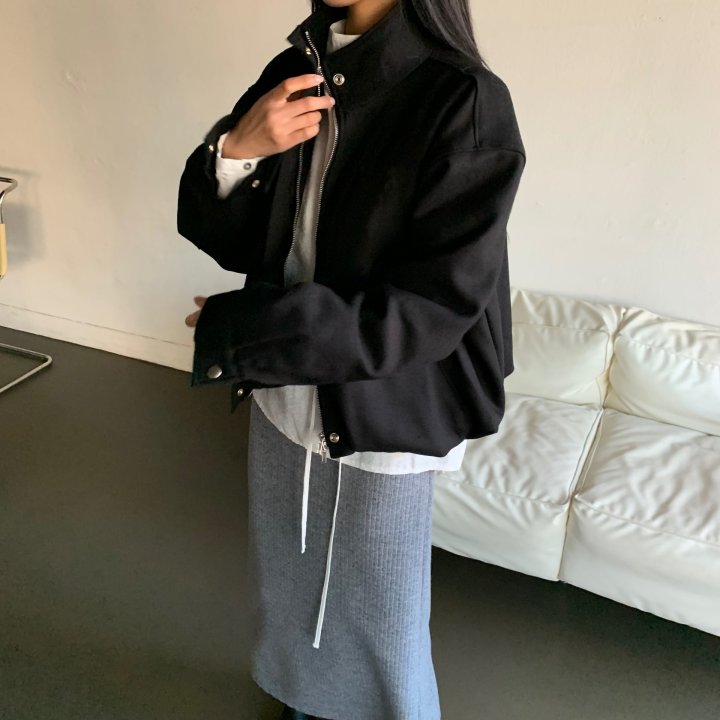 Cover - Korean Women Fashion - #thelittlethings - Balloon Two-Way Jumper - 6