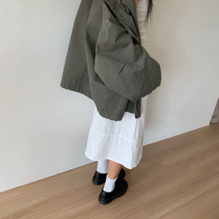 Cotton Washed Skirt by Cover for Women - view 3