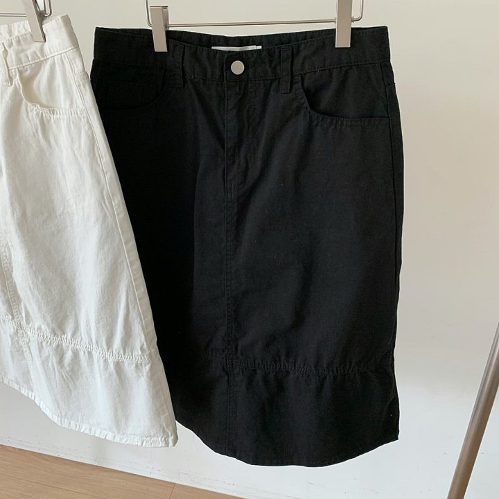 Cotton Washed Skirt by Cover for Women - view 12