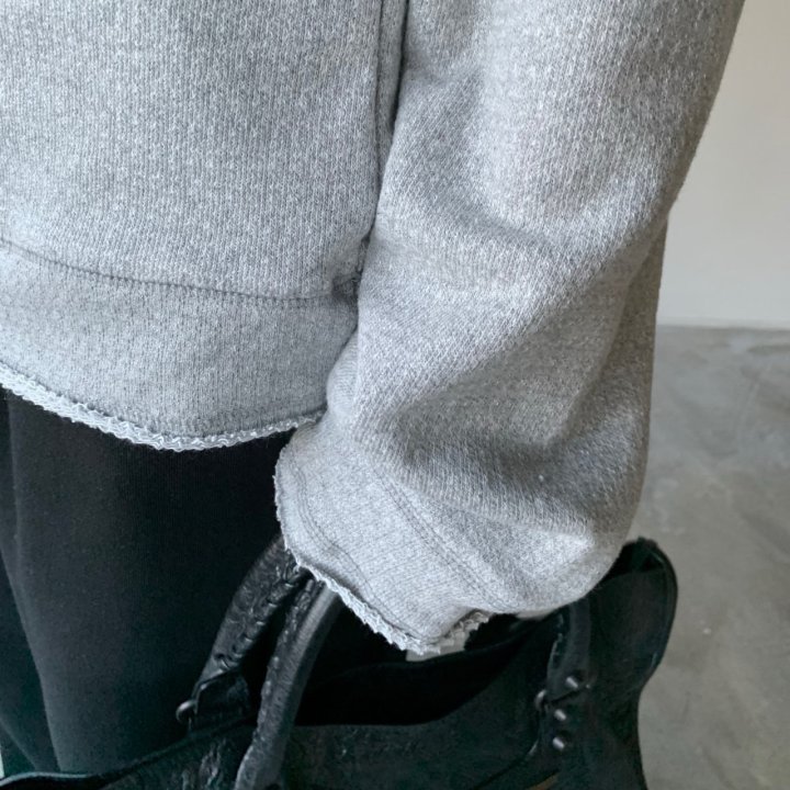 Cover - Korean Women Fashion - #womensfashion - Jacquard Off-Shoulder Sweatshirt - 7