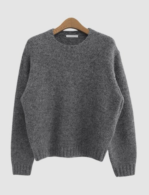 Cover - Korean Women Fashion - #womensfashion - Brushed Loose Knit - 7