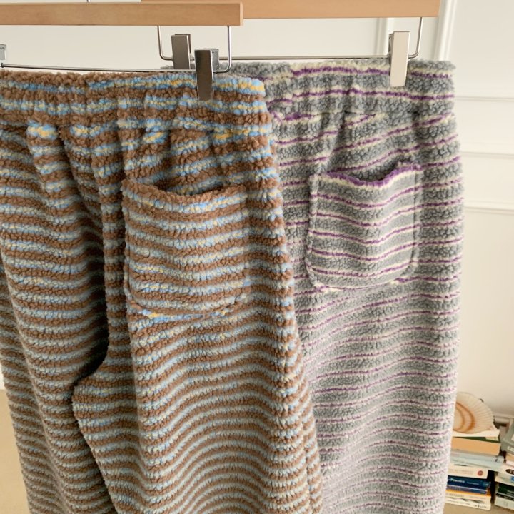 Cover - Korean Women Fashion - #womensfashion - Stripe Dumble Two-Way Banding Pants - 6
