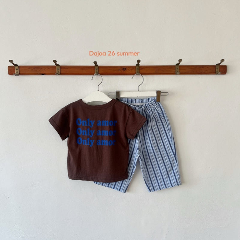 Dajoa - Korean Children Fashion - #childofig - Only Top Bottom Set - 11