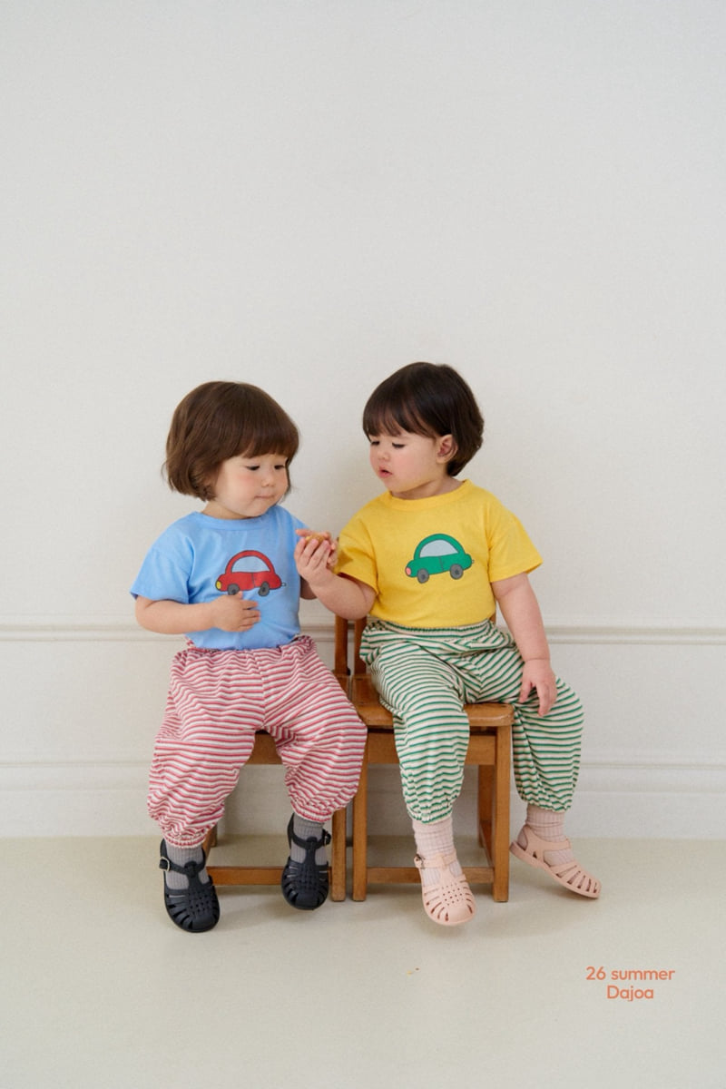 Dajoa - Korean Children Fashion - #childofig - Car Top Bottom Set - 5