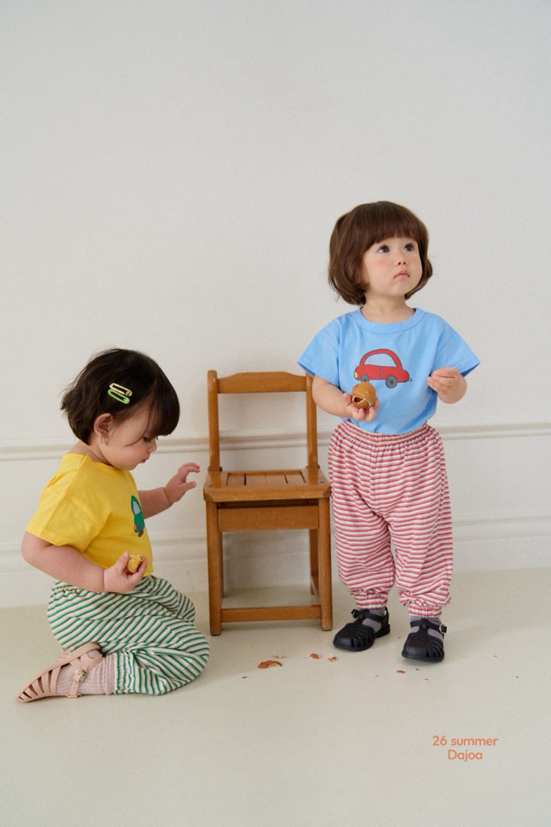 Dajoa - Korean Children Fashion - #childofig - Car Top Bottom Set - 6