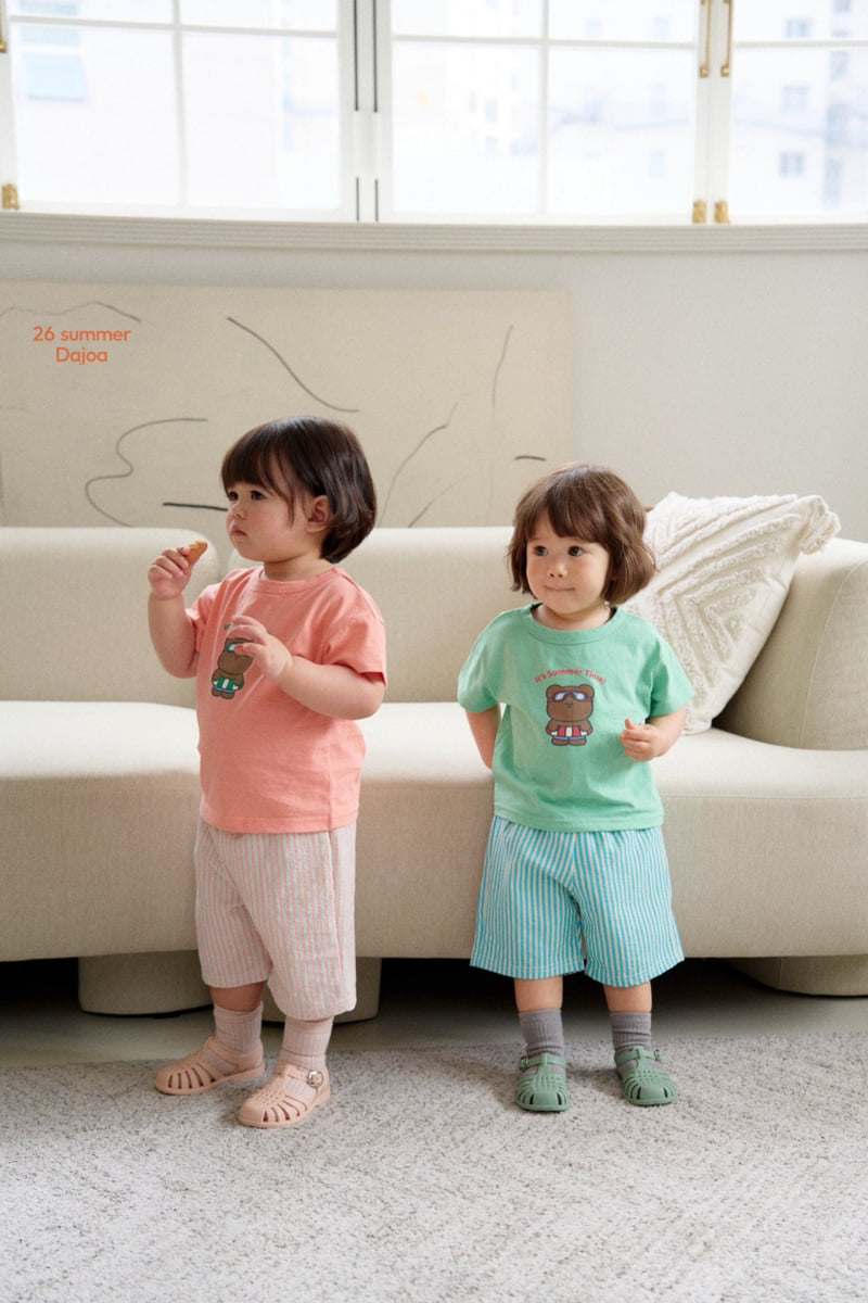 Dajoa - Korean Children Fashion - #designkidswear - Tube Bear Top Bottom Set