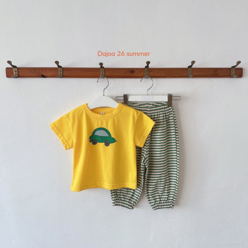 Dajoa - Korean Children Fashion - #designkidswear - Car Top Bottom Set - 8