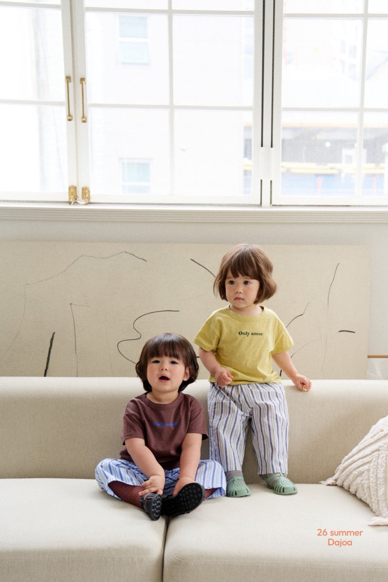 Dajoa - Korean Children Fashion - #discoveringself - Only Top Bottom Set