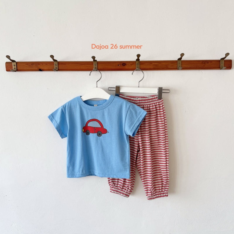 Dajoa - Korean Children Fashion - #fashionkids - Car Top Bottom Set - 10