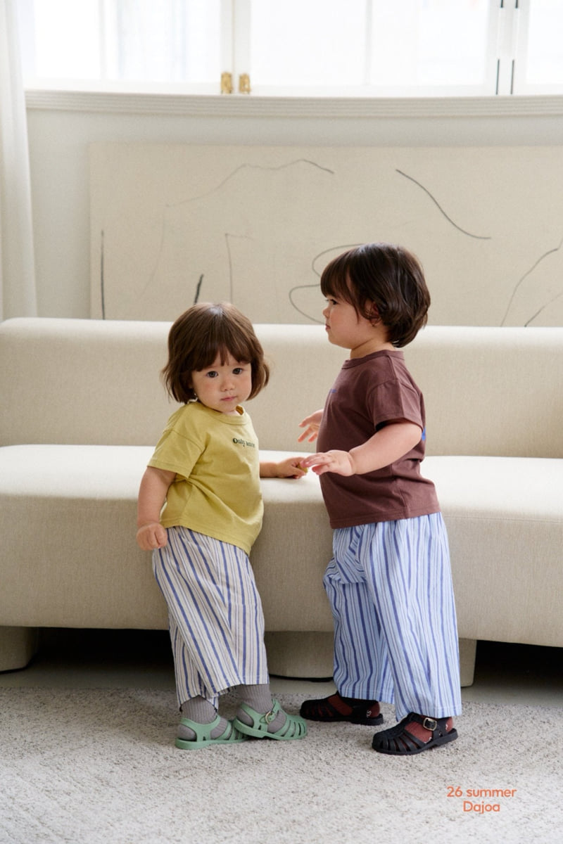 Dajoa - Korean Children Fashion - #kidsshorts - Only Top Bottom Set - 3