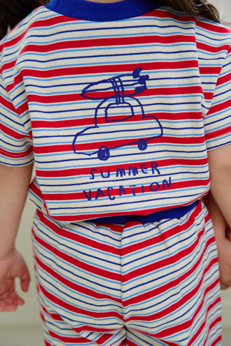 Dajoa - Korean Children Fashion - #kidsshorts - Surfing Top Bottom Set - 10