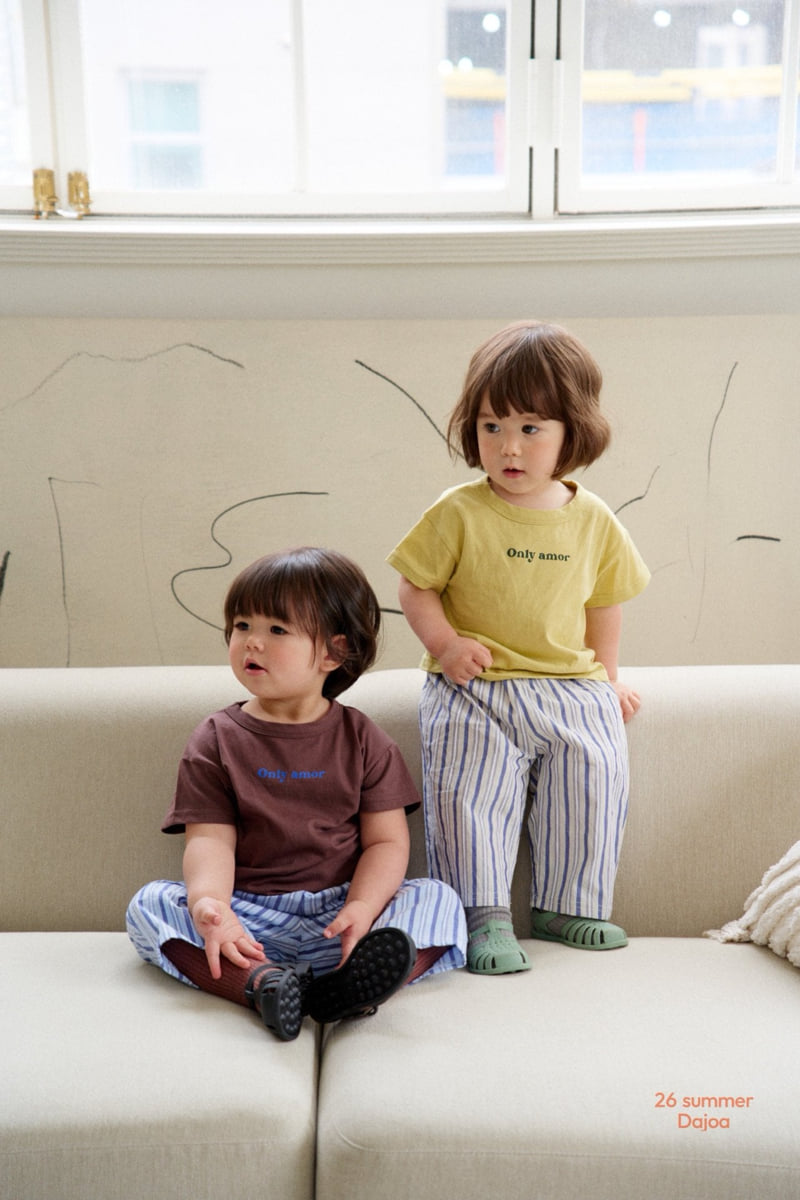 Dajoa - Korean Children Fashion - #kidzfashiontrend - Only Top Bottom Set - 5