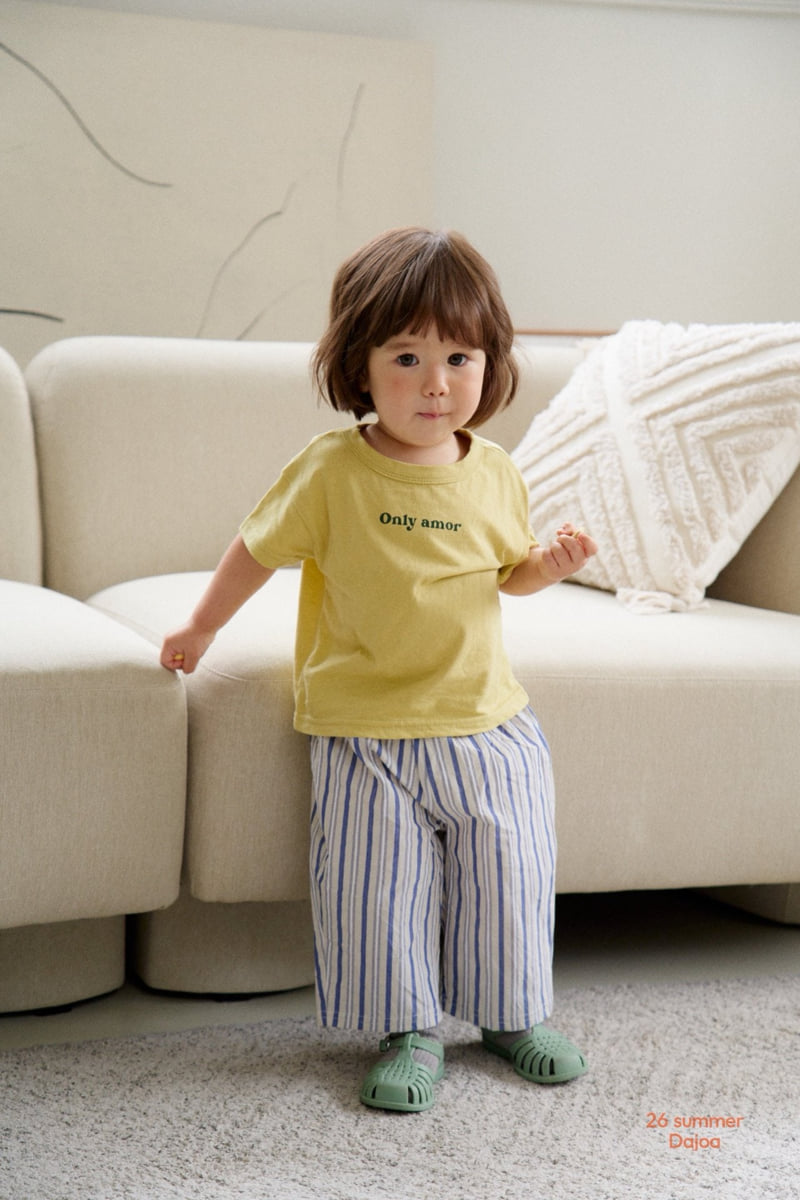 Dajoa - Korean Children Fashion - #littlefashionista - Only Top Bottom Set - 7