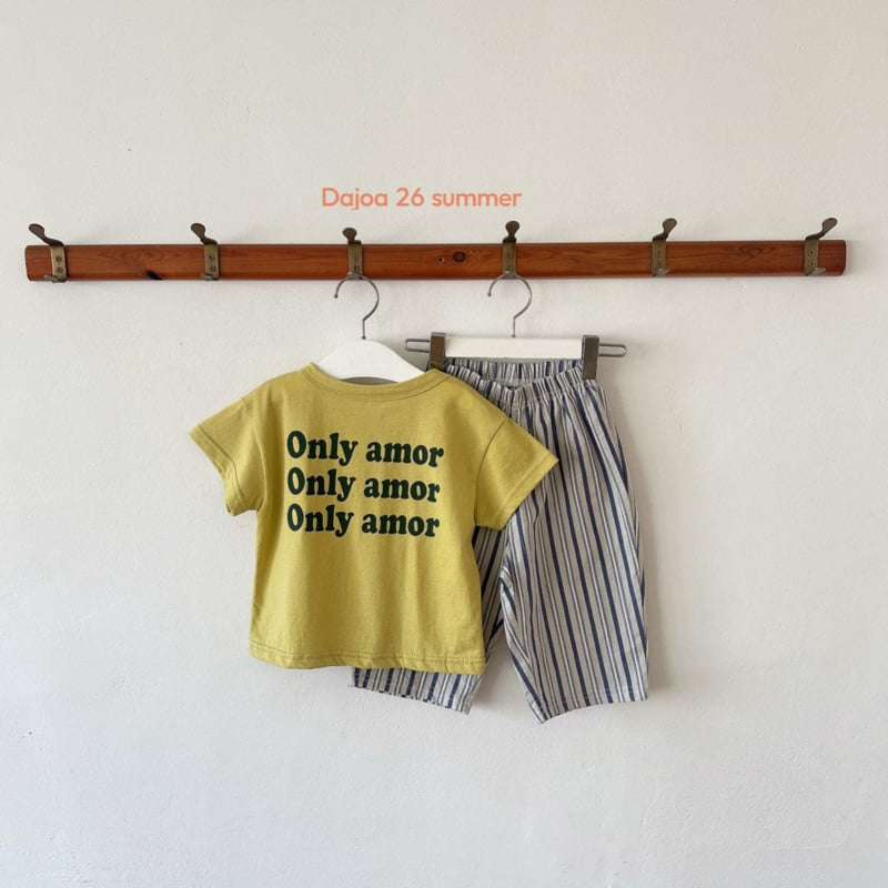 Dajoa - Korean Children Fashion - #minifashionista - Only Top Bottom Set - 9