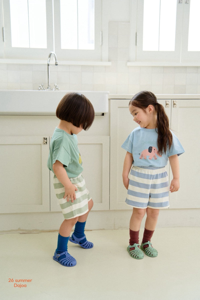 Dajoa - Korean Children Fashion - #magicofchildhood - Elephant Top Bottom Set - 4