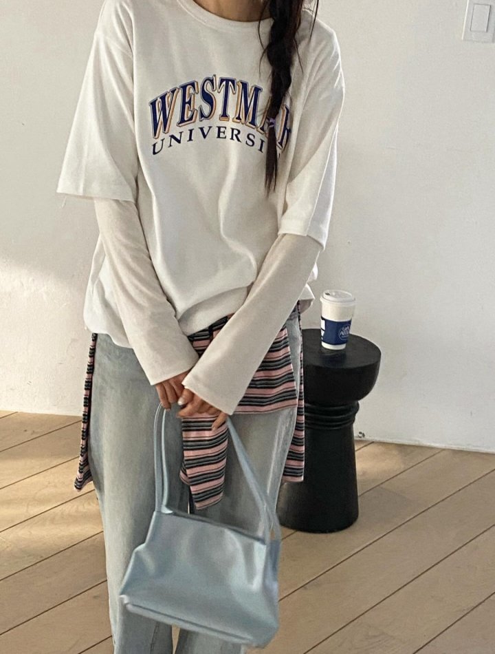 Diana - Korean Women Fashion - #momslook - West Tee - 9