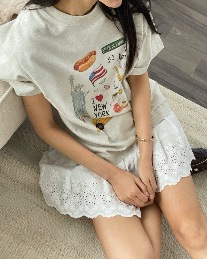 Diana - Korean Women Fashion - #momslook - Hotdog Tee