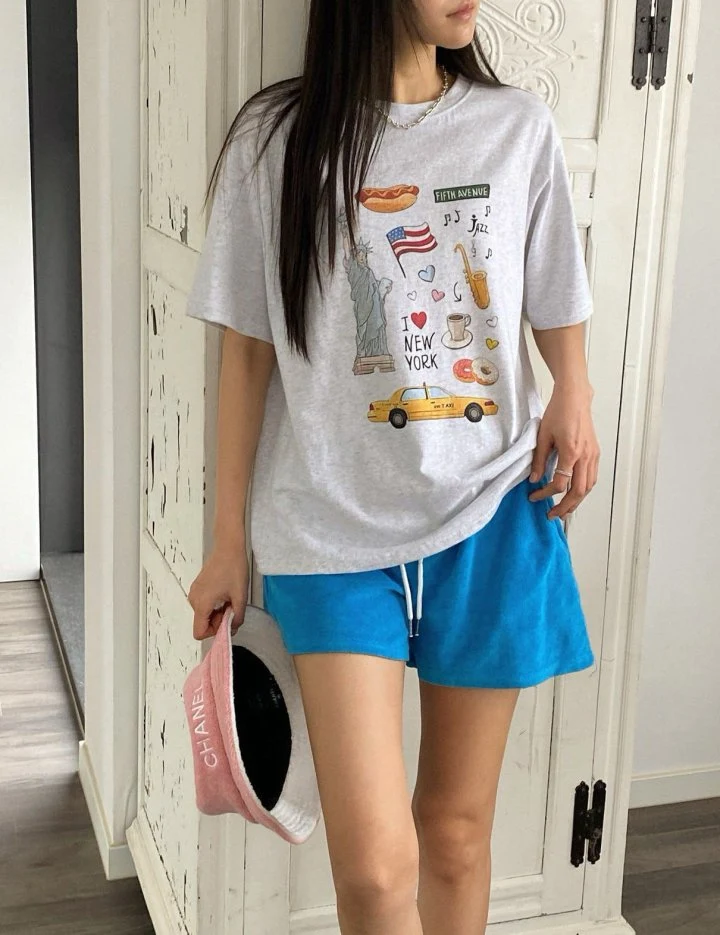 Diana - Korean Women Fashion - #momslook - Hotdog Tee - 11