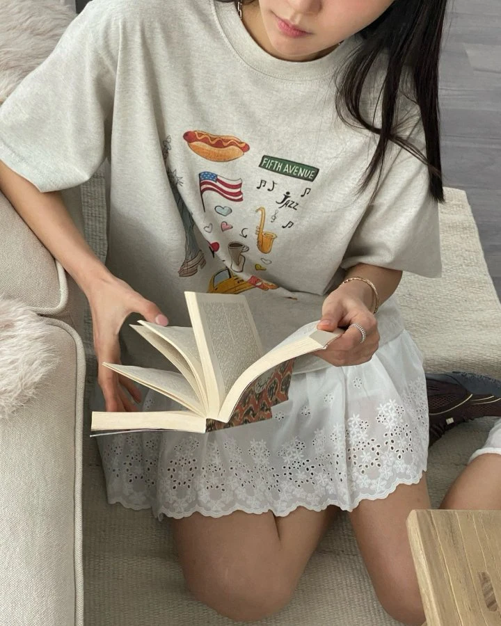 Diana - Korean Women Fashion - #momslook - Hotdog Tee - 3
