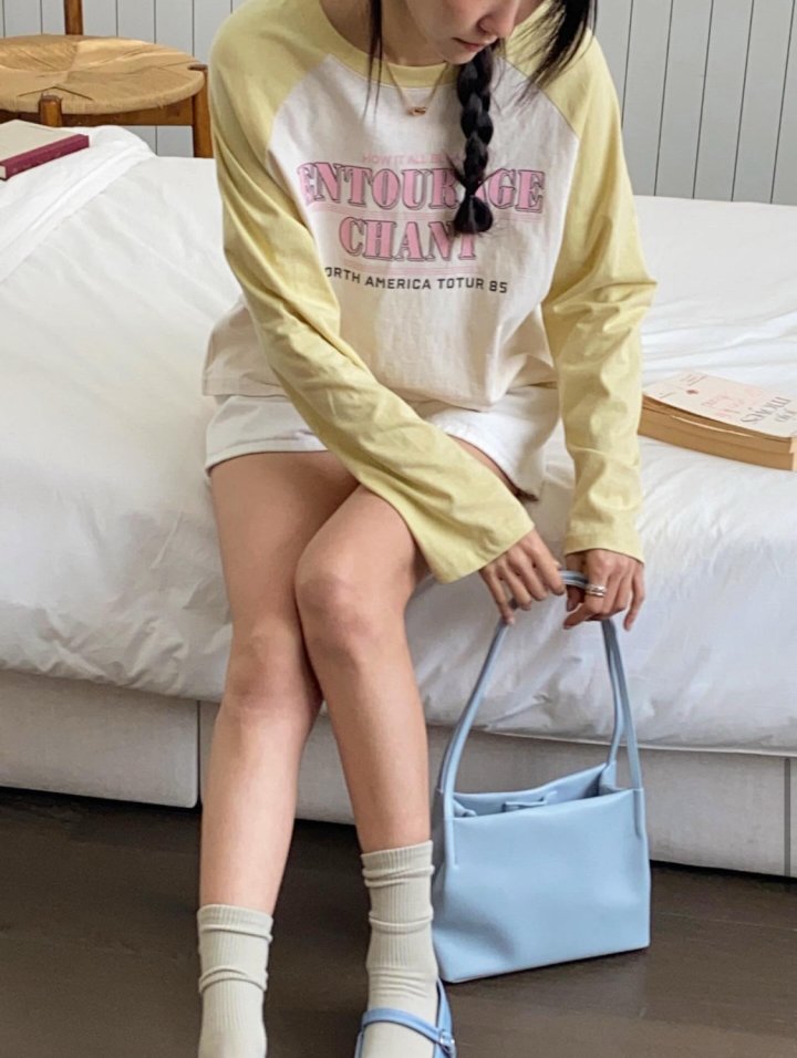 Diana - Korean Women Fashion - #momslook - Chant Raglan Tee - 10