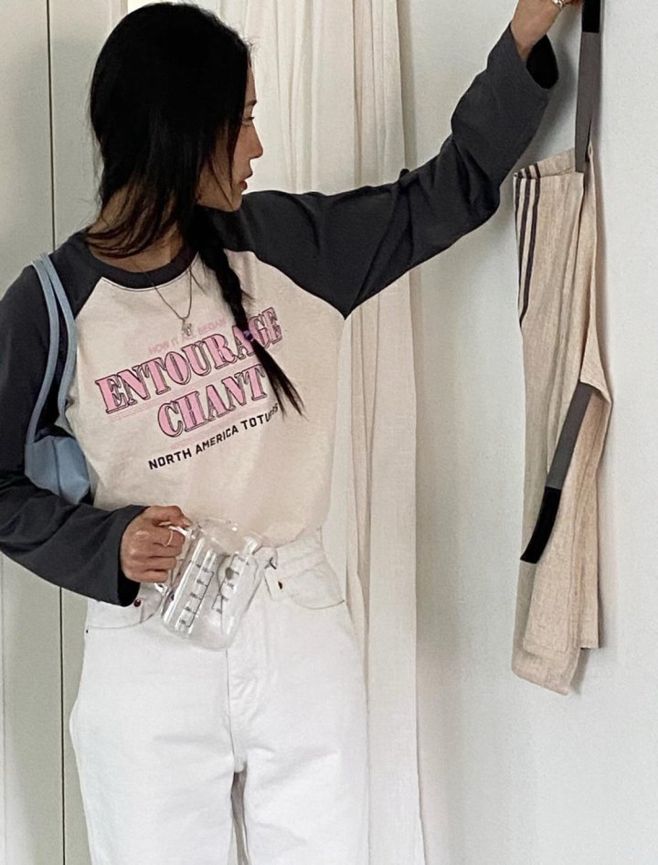 Diana - Korean Women Fashion - #momslook - Chant Raglan Tee - 6