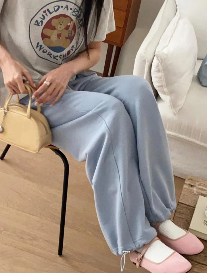 Diana - Korean Women Fashion - #momslook - Pudding String Pants - 11