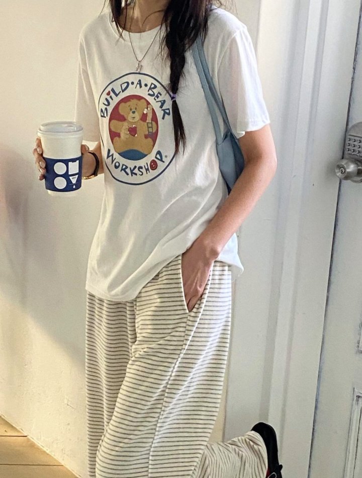 Diana - Korean Women Fashion - #momslook - Build Bear Tee - 8