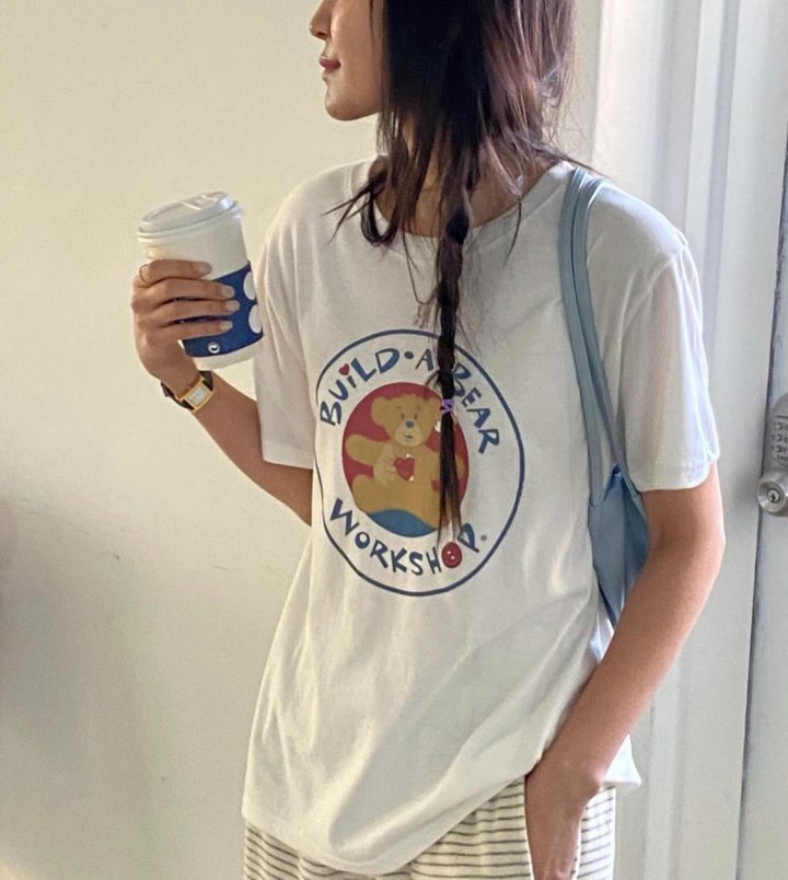 Diana - Korean Women Fashion - #momslook - Build Bear Tee - 9