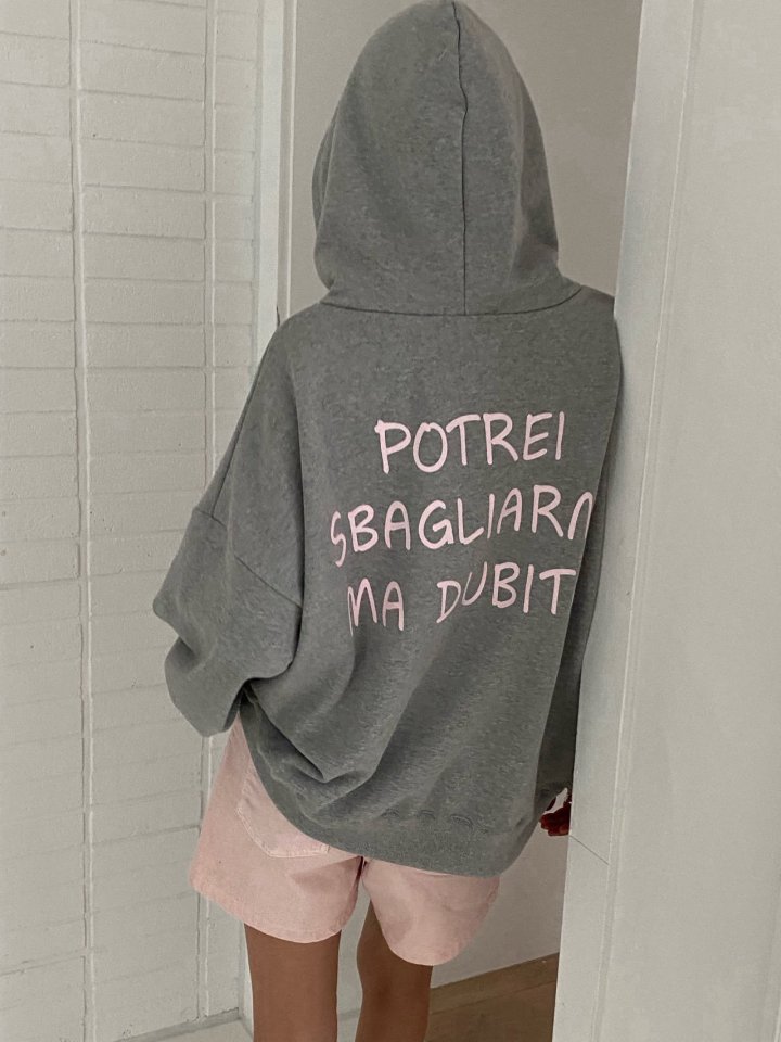 Diana - Korean Women Fashion - #momslook - Smile Hoodie - 5