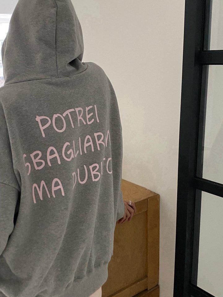 Diana - Korean Women Fashion - #momslook - Smile Hoodie - 8