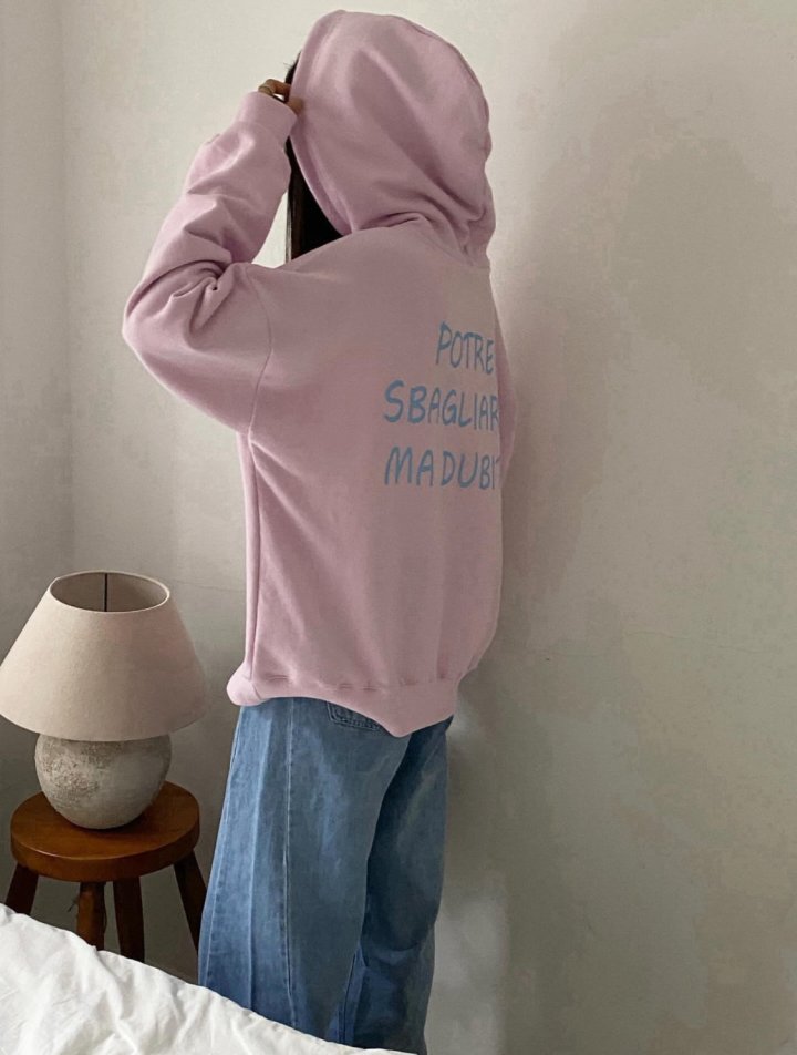 Diana - Korean Women Fashion - #momslook - Smile Hoodie - 9