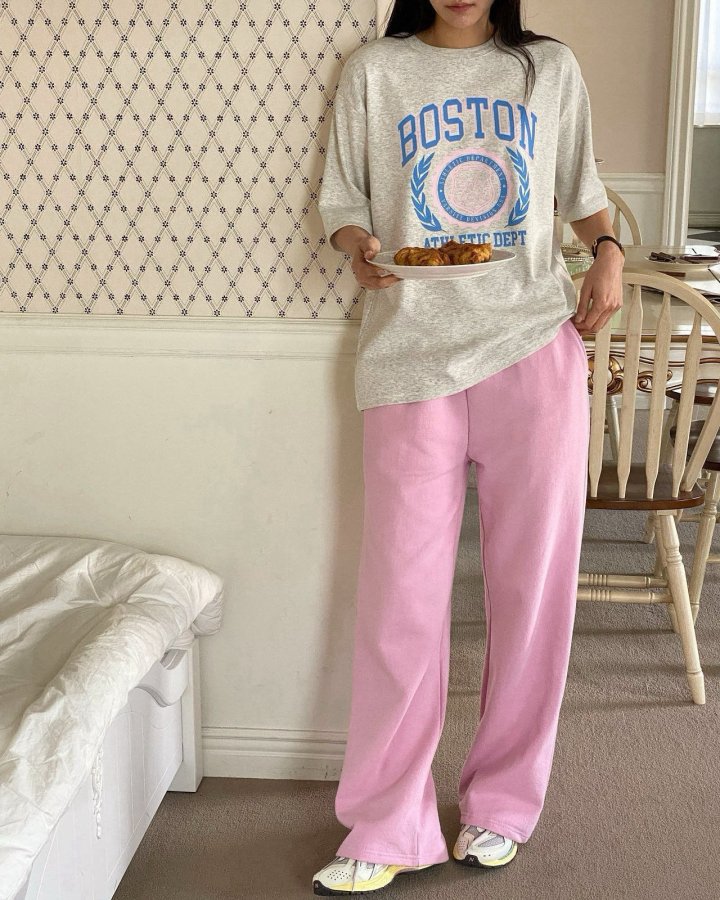 Diana - Korean Women Fashion - #momslook - Boston Tee - 3