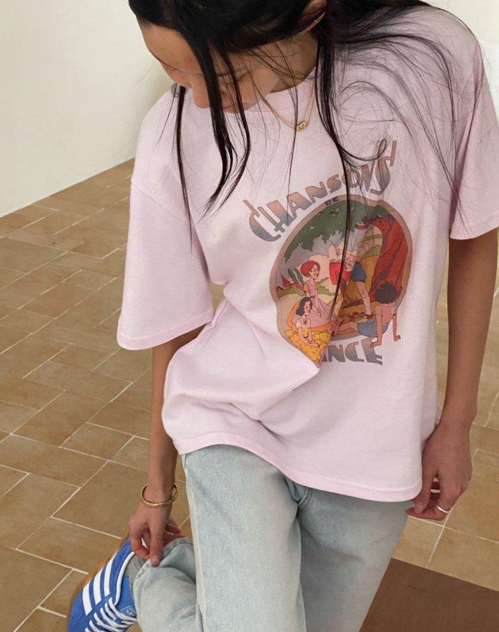 Diana - Korean Women Fashion - #momslook - Chanson Tee - 10